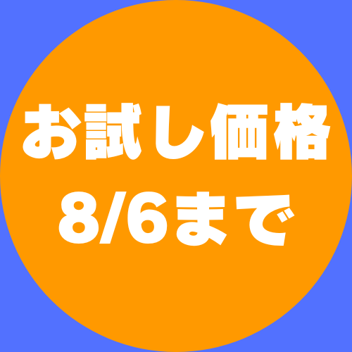 お試し価格 86まで